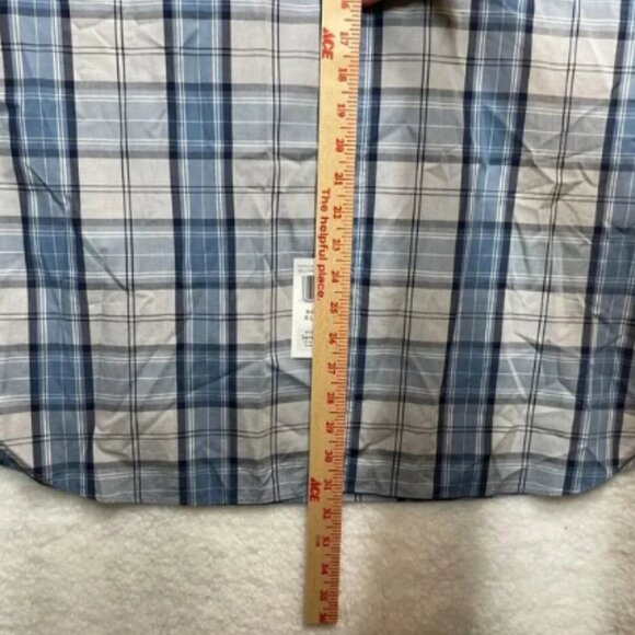 The Men'S Store Bloomingdale Stretch Fabric Blue Multi SZ XL Long Sleeve - Picture 6 of 9